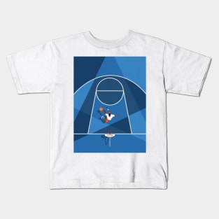 Basketball Artwork Kids T-Shirt